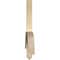 Ekena Millwork Bellingham Rough Sawn Timber Gable Bracket, Douglas Fir, 108"W x 18"H x 2"D x 4"F, 4/12 Pitch GBW108X18X0204BEL00RDF - alternate 3
